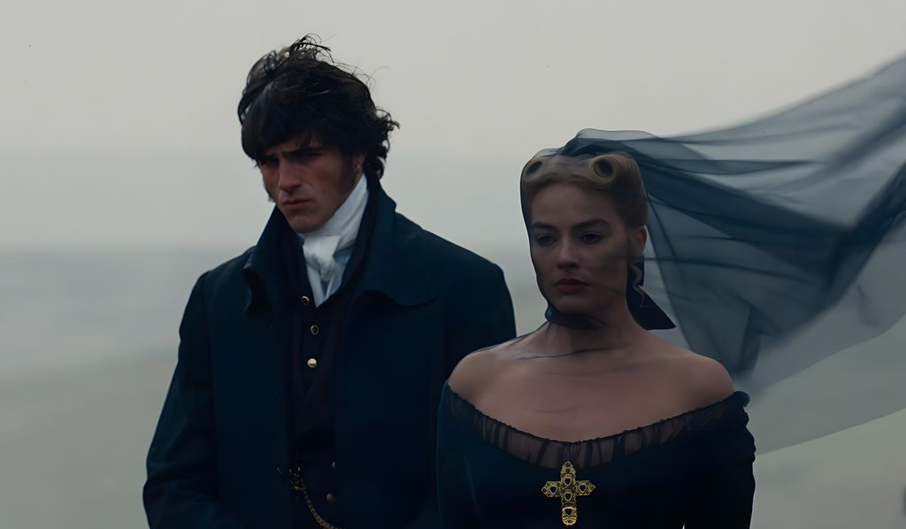 Affiche ou scène du film Les Hauts de Hurlevent 2026.