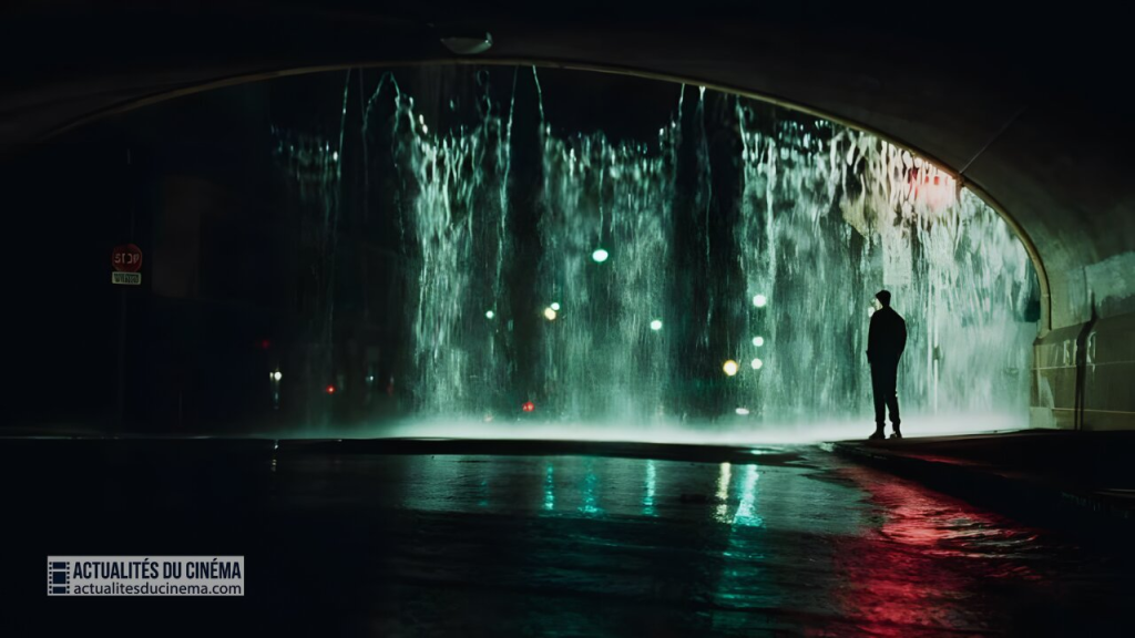 Neo attend sous le pont.