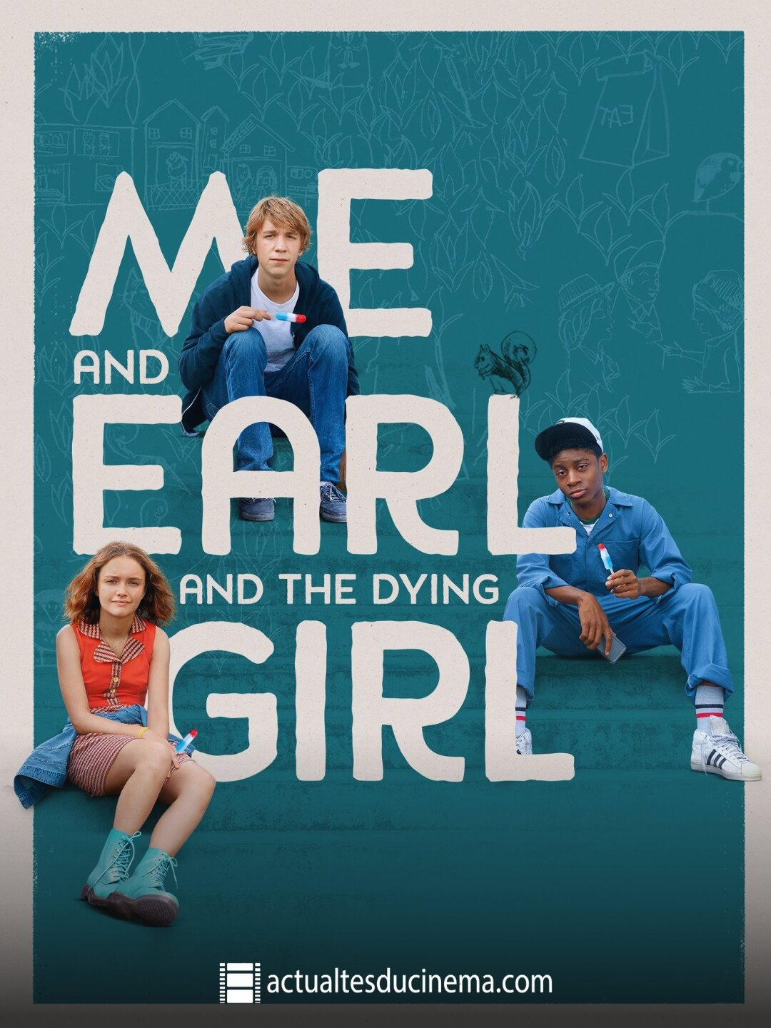 Affiche du film Moi, Earl et la fille qui se meurt.