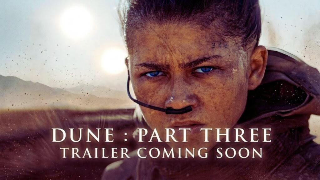 Image from the trailer for the film Dune Part Three.
