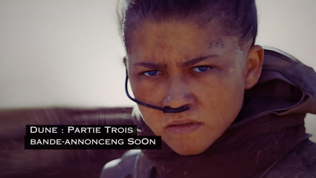 Image de la bande-annonce du film Dune Partie Trois.